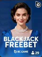 Blackjack Freebet en BC Game Chile