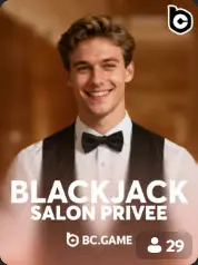 Blackjack Salon Privee en BC Game Chile