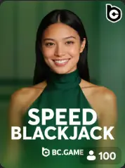 Speed Blackjack en BC Game Chile