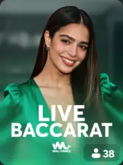Live Baccarat en BC Game Chile